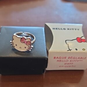 Hello Kitty Adjustable Ring